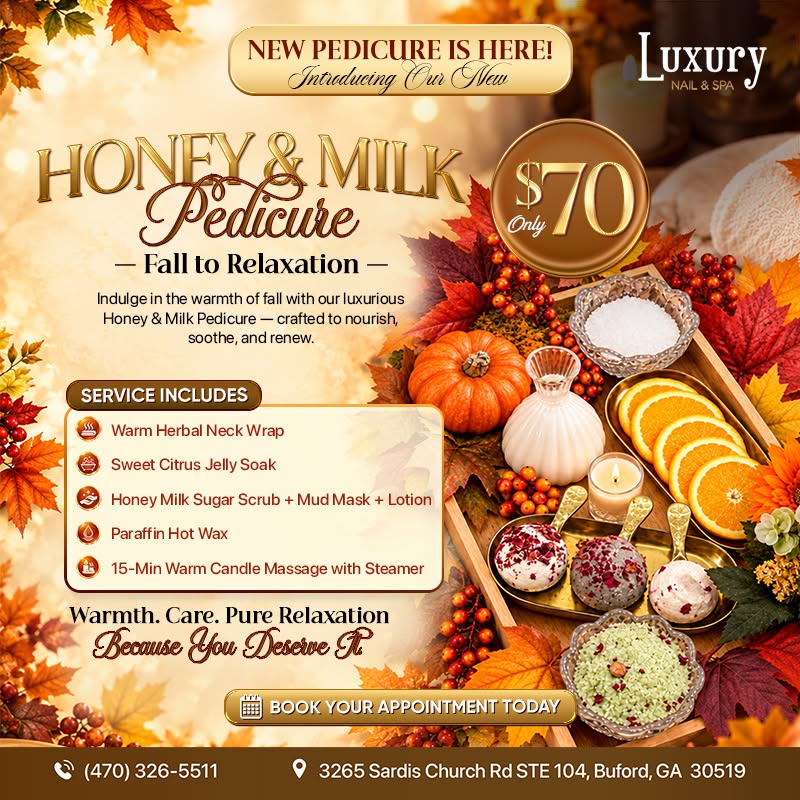 🌟 Luxury Nail & Spa - Promotion 🌟